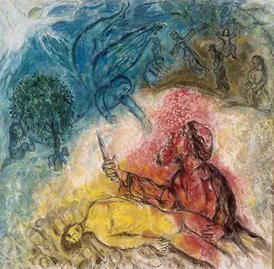 The Sacrifice of Isaac Marc Chagall